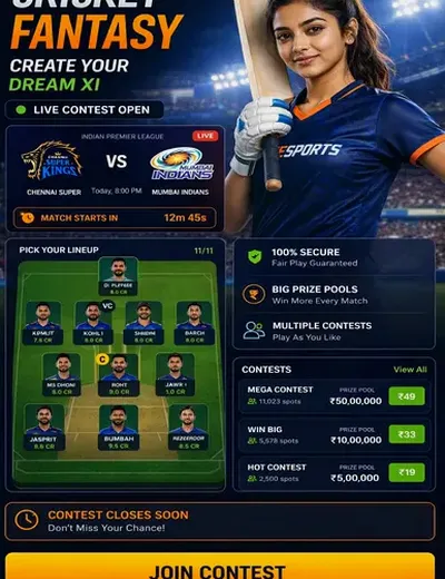 Hh789 (hh 789) fantasy cricket & matchday visual 3